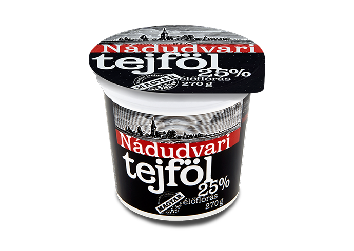 Nádudvari tejföl 25% 270g